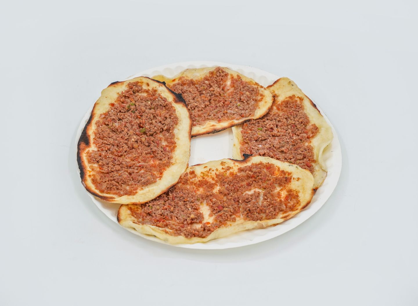صفيحة لحم مع طماطم - ربع