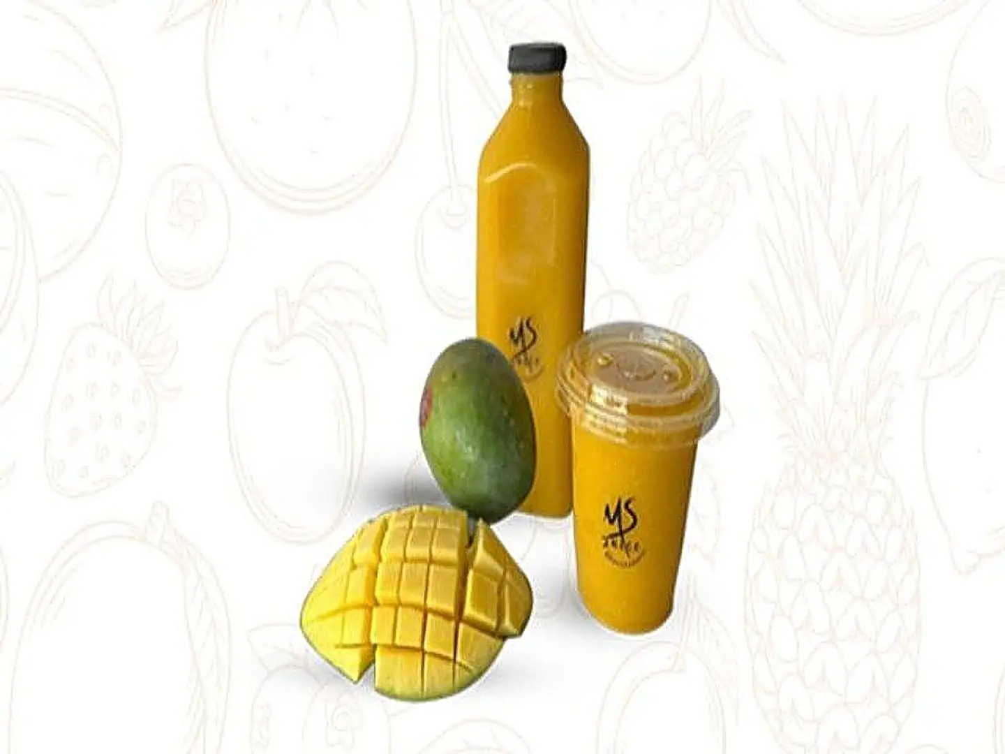 Fresh Mango Juice - Medium Cup