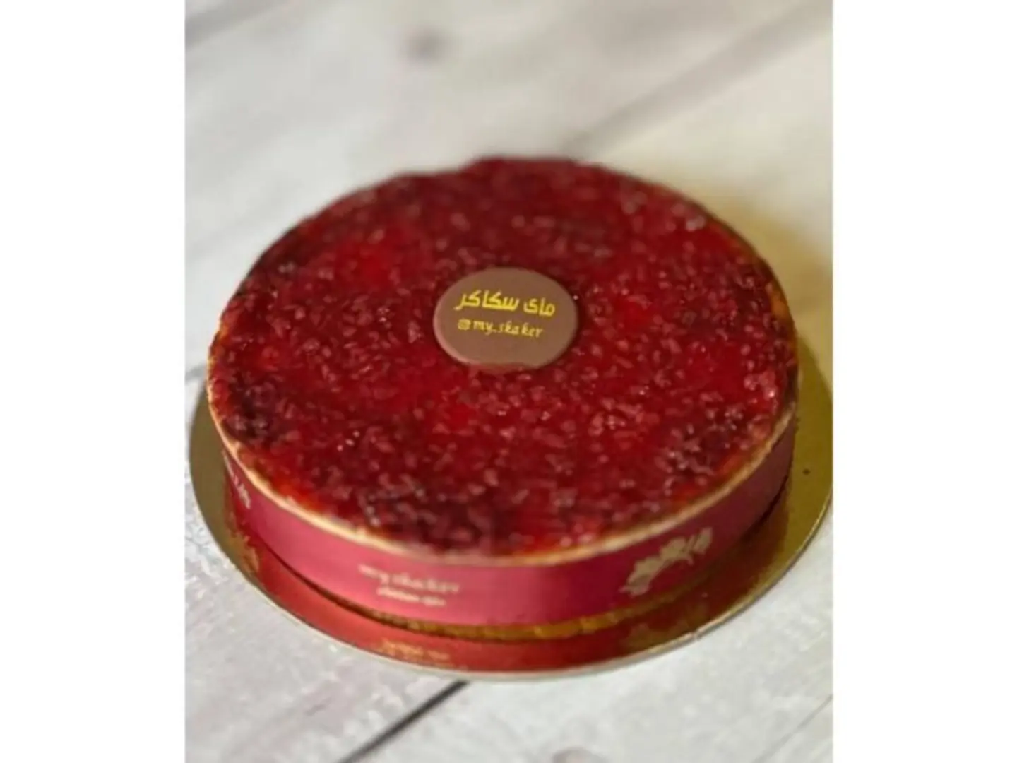 تشيز كيك توت احمر - صغير