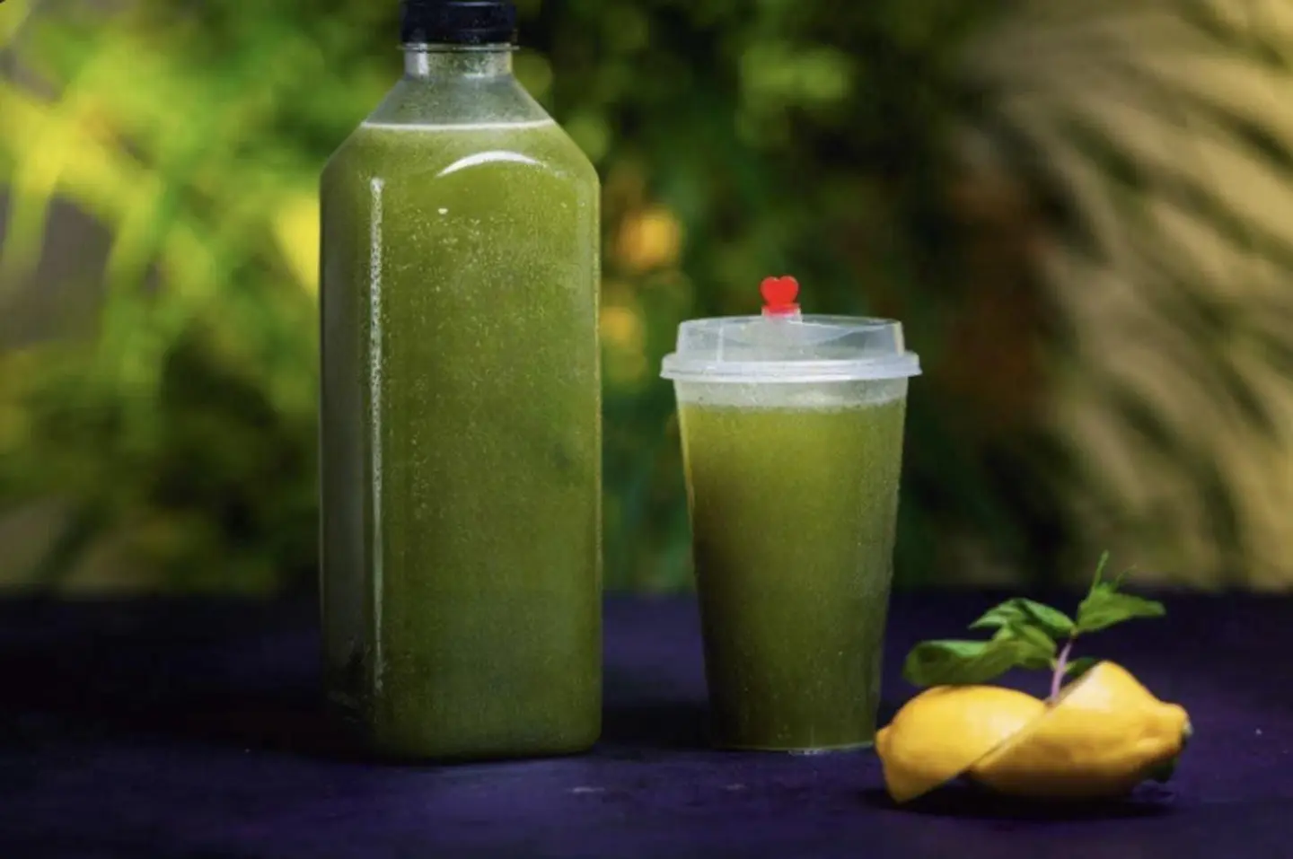 عصير ليمون بالنعناع - وسط