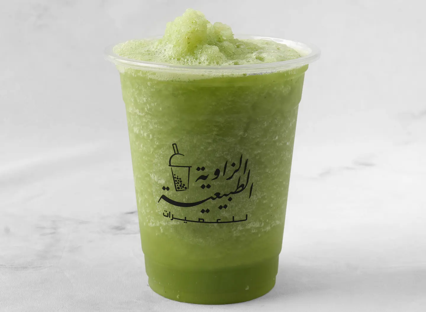 عصير سموثي ليمون نعناع - وسط