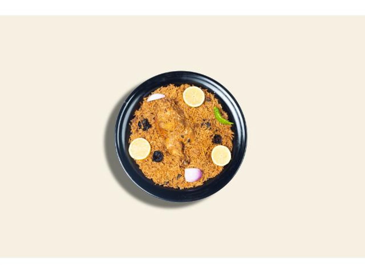 كبسة الطيبين - كبسة الطيبين-نص حبة دجاج