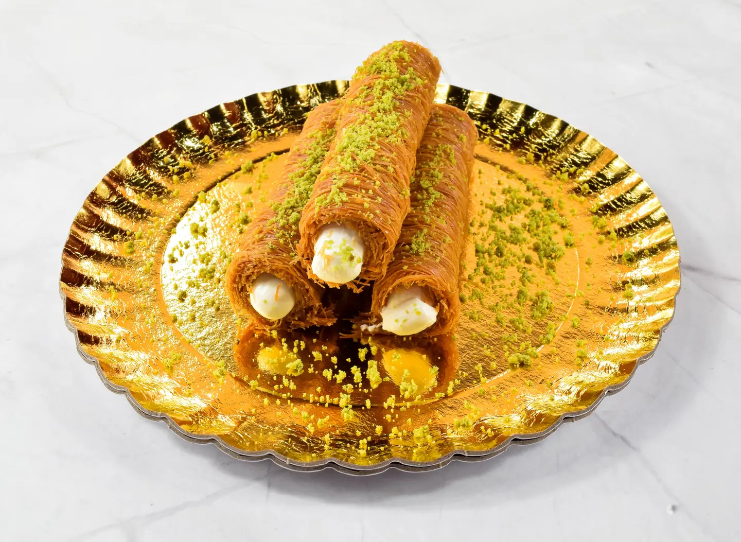 كنافة مبرومة  - صغير