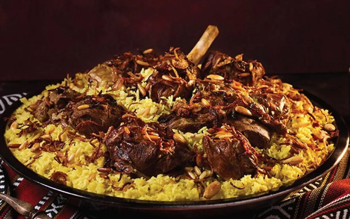 Mandi Dish With Rice - Plain Rice