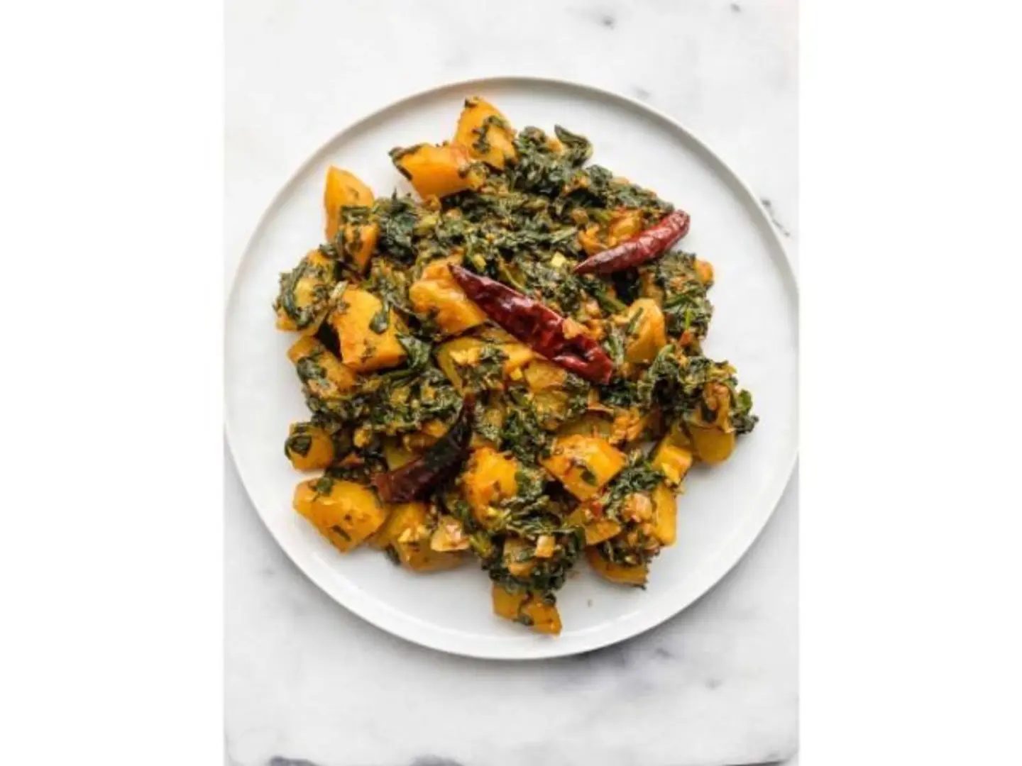 Aaloo Palak - Small