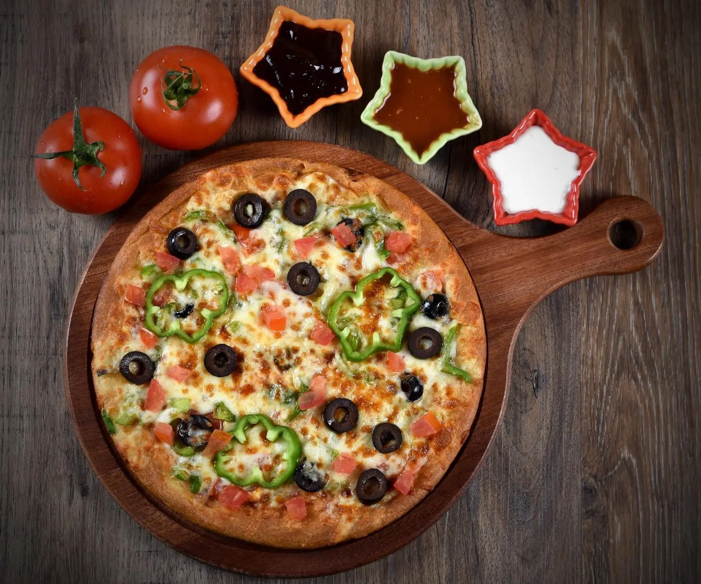 Vegetable Pizza - Small