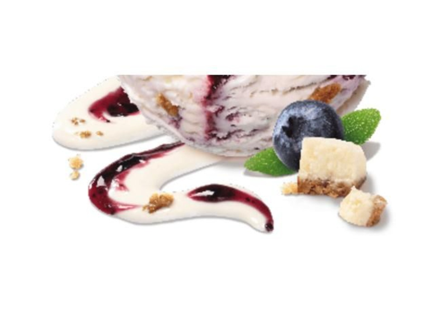 Bluberry Cheesecake - 1 Medium Scoop