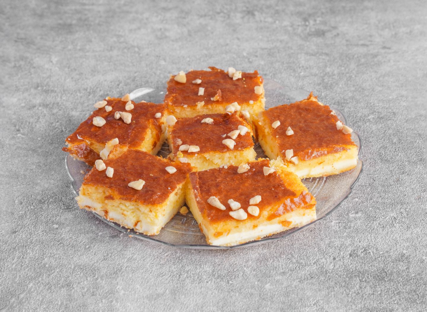 بسبوسة قشطة - ربع كيلو