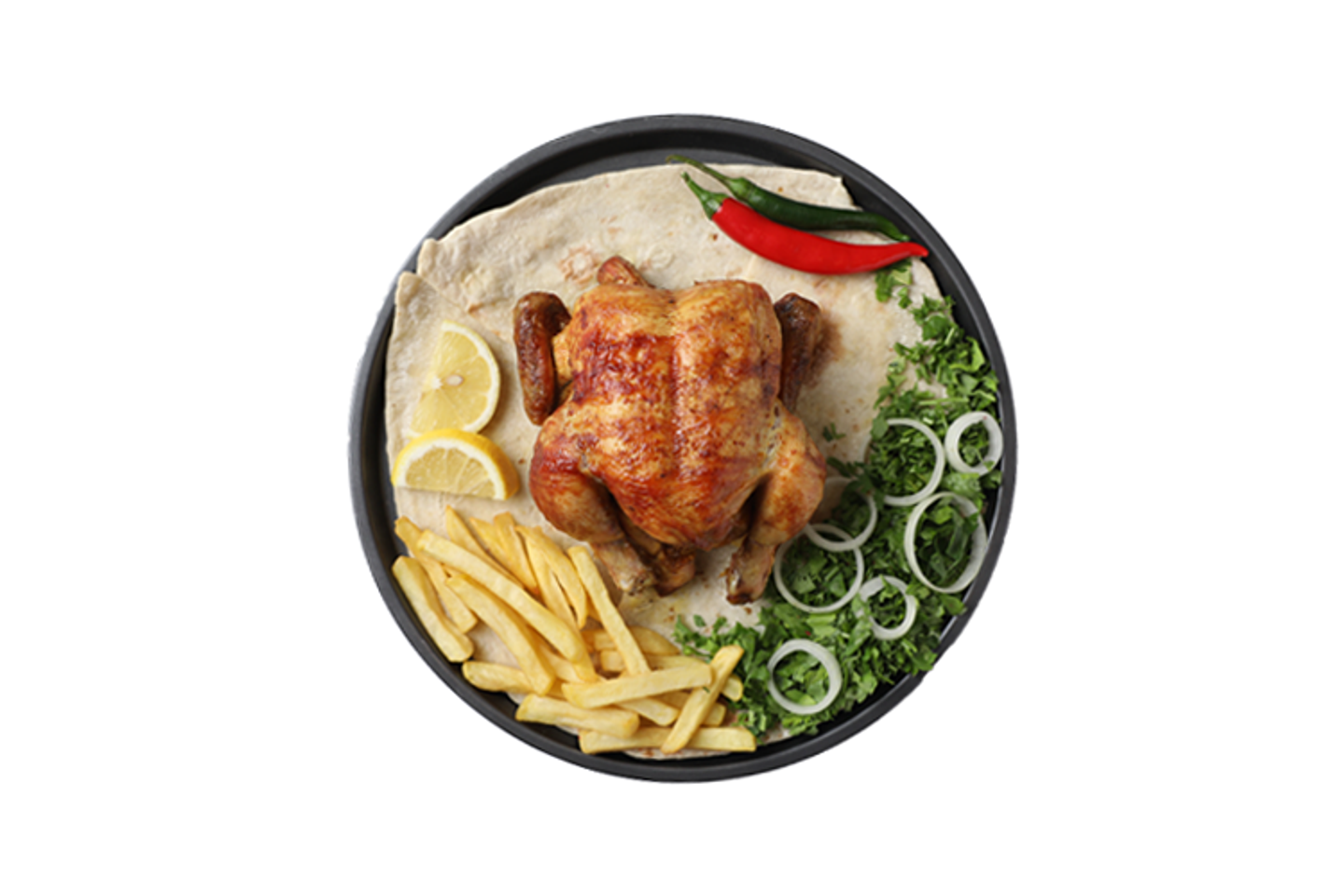 دجاج شواية سادة - ربع حبة