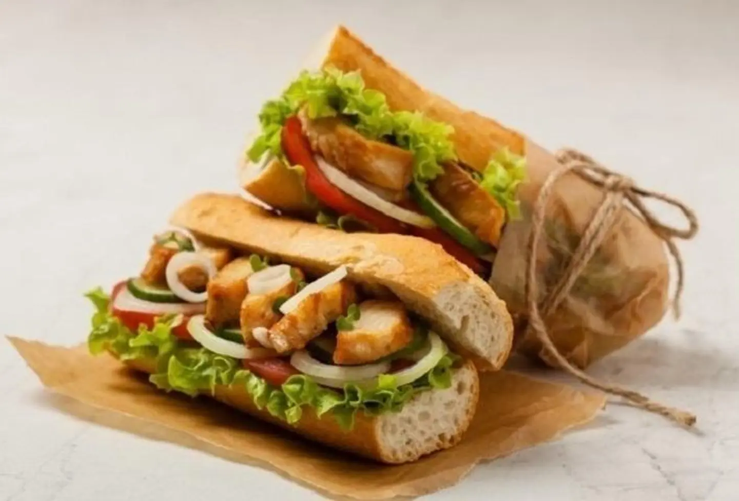 كودو دجاج - ساندوتش