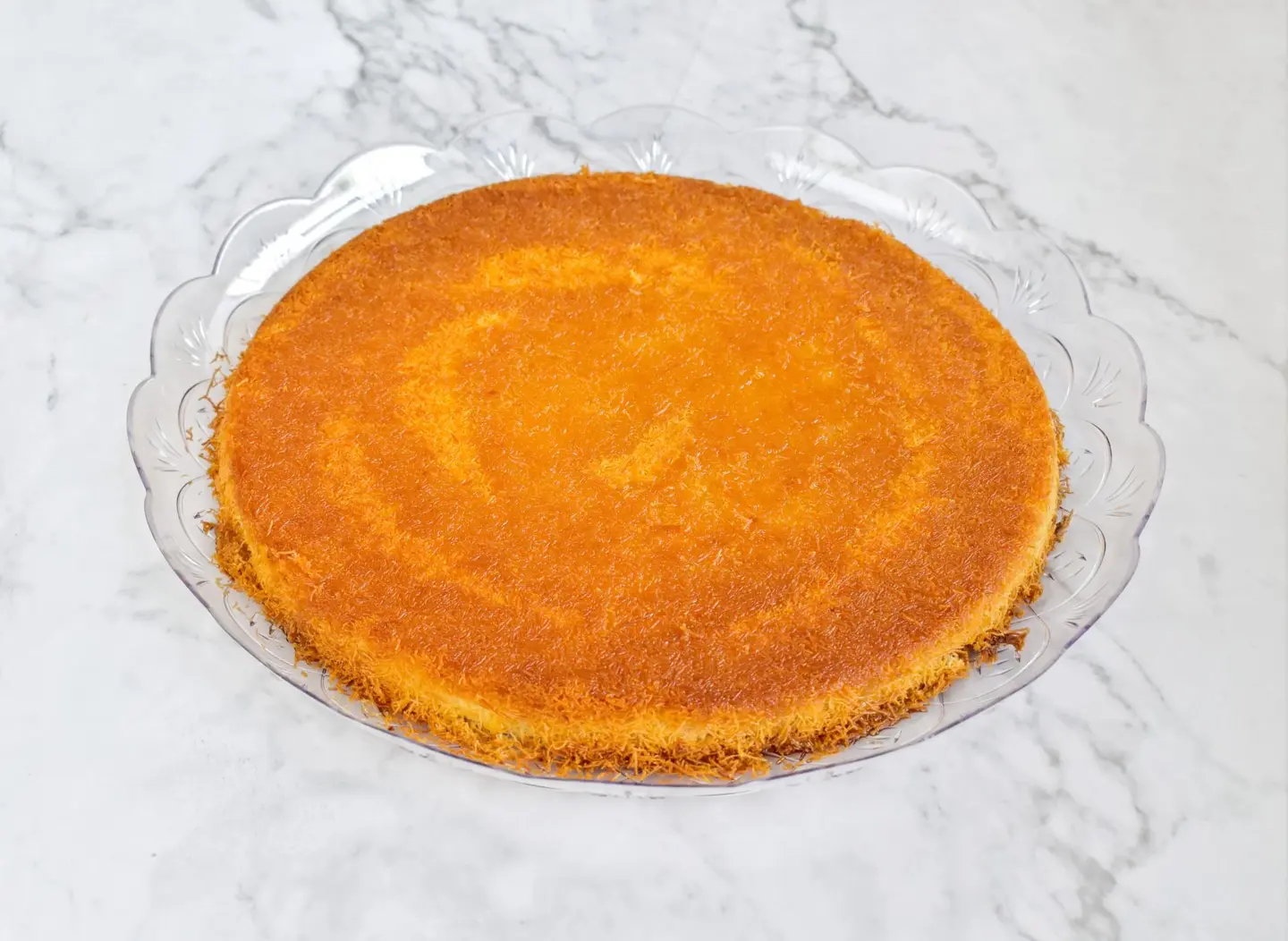 Kunafah With Cream And Cheese - Small