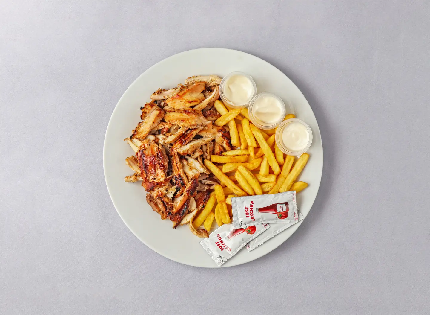 شاورما شرائح  - وسط