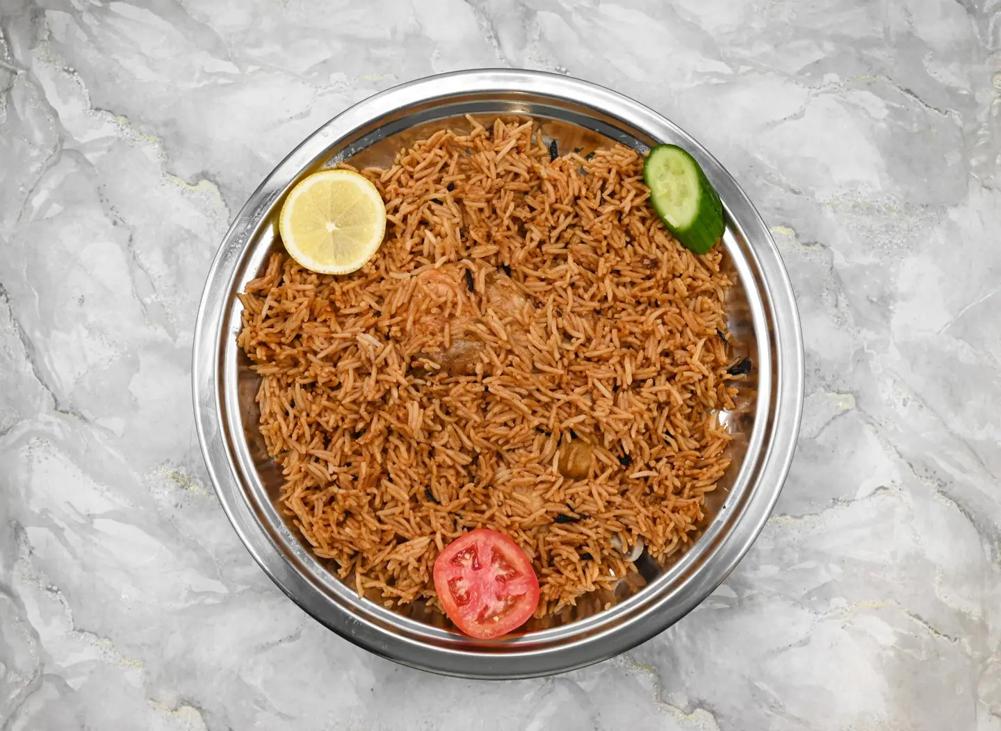 دجاج مضغوط - نص حبة دجاج