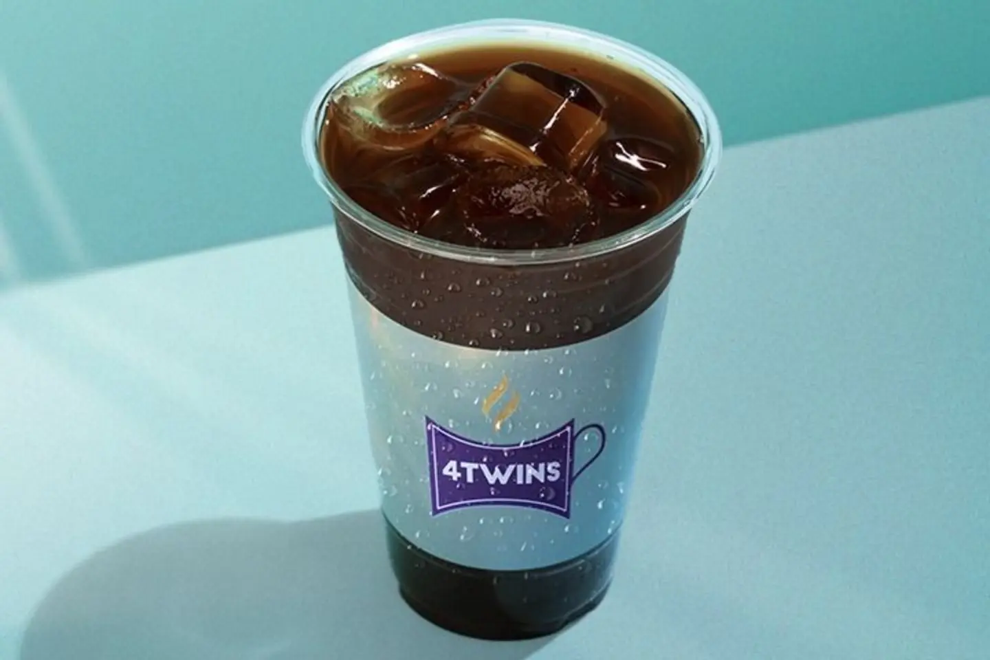 Iced Black Coffee – Ethiopian Beans - 12 Oz