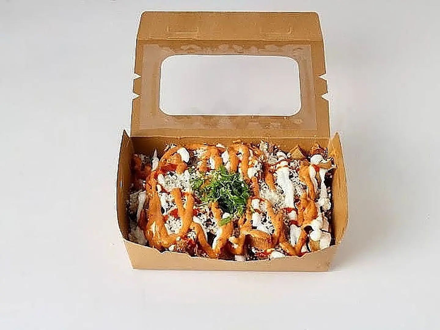 Shawarma Fries With Cheese - Chickens