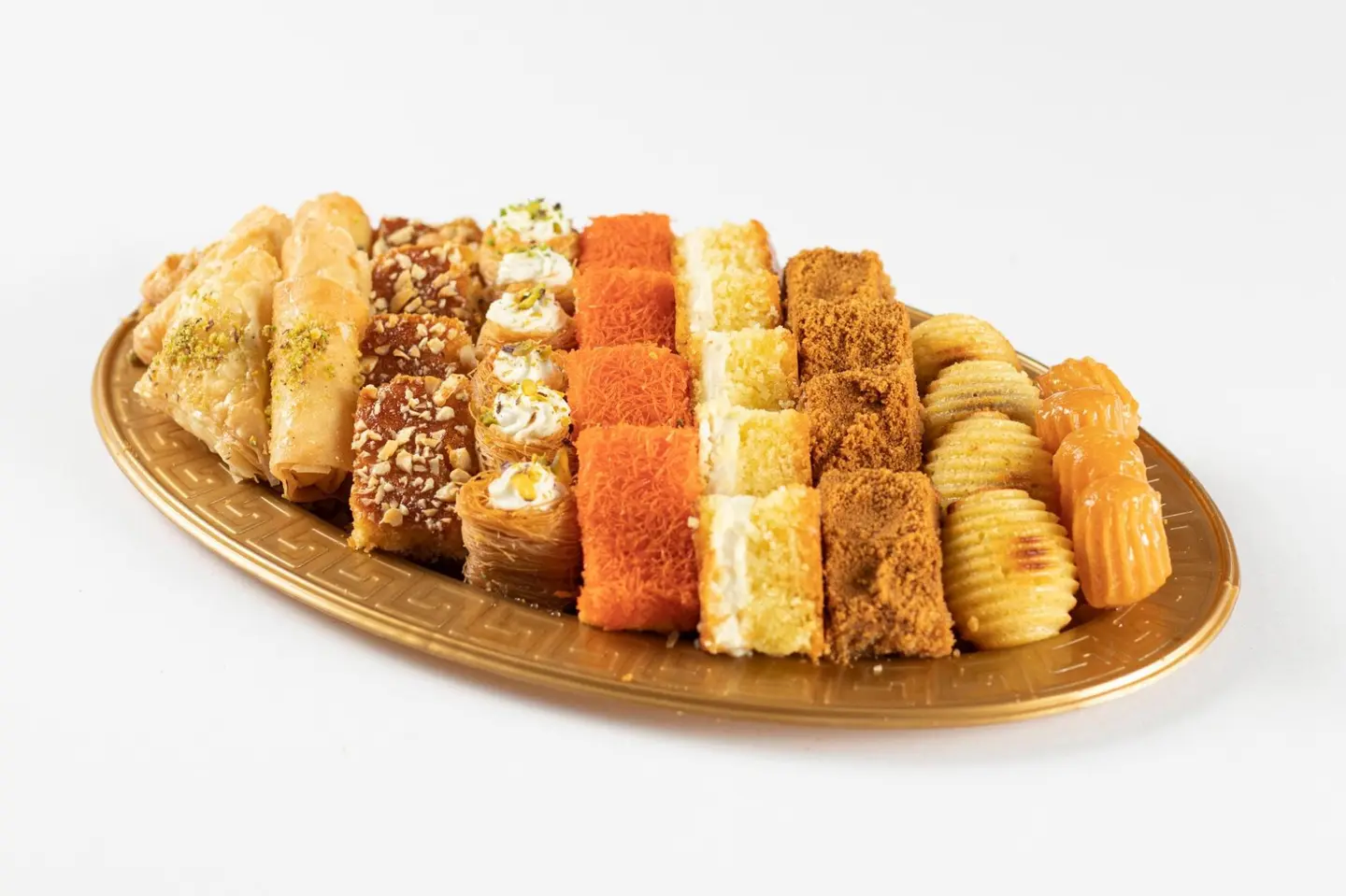 Mixed Oriental Dessert Plate - 250 Grams