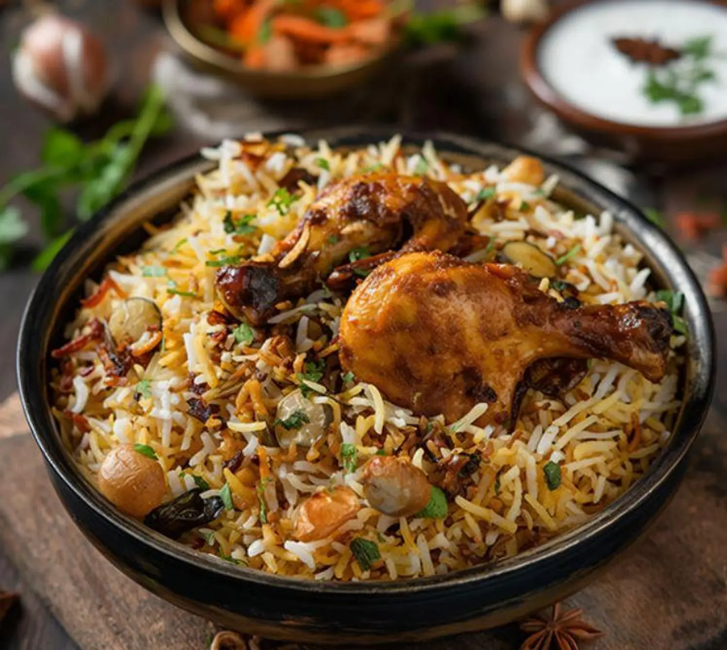 برياني دجاج - حصة فردية