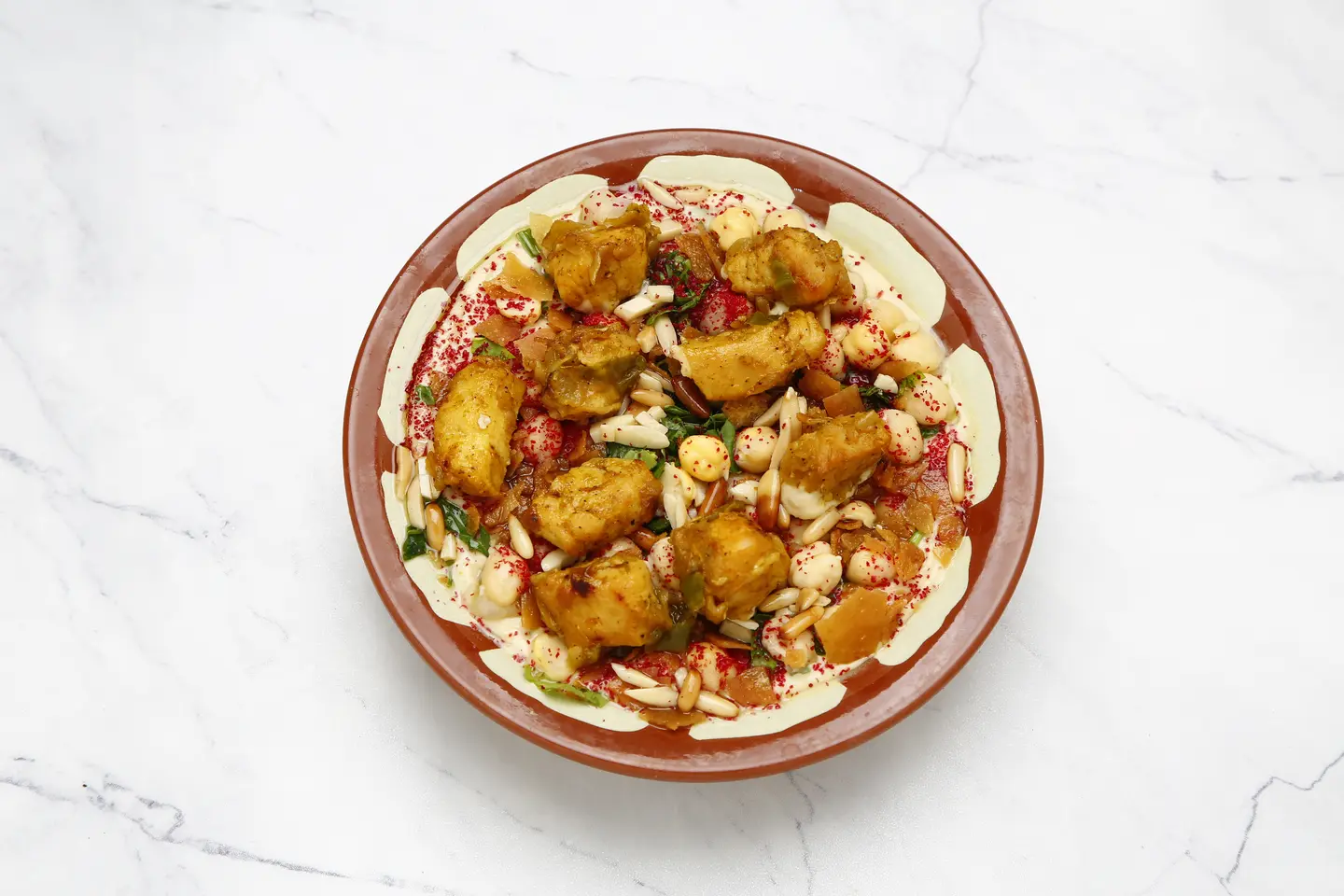 فتة دجاج - صغير