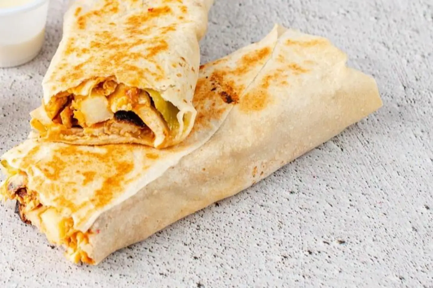 Shawarma Sandwich Saj Bread - Shawarma Sandwich With Saj Bread