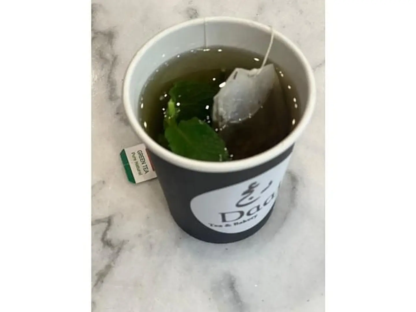 شاي اخضر - وسط