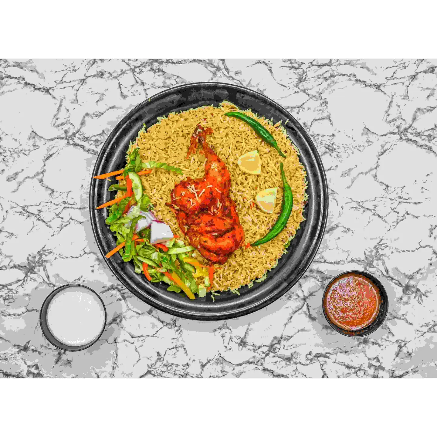 دجاج مندي - نص حبة دجاج