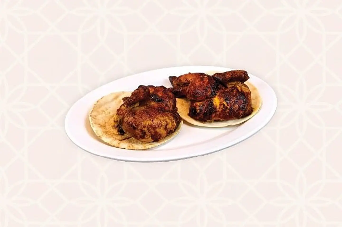 دجاج شواية سادة - نصف دجاجه