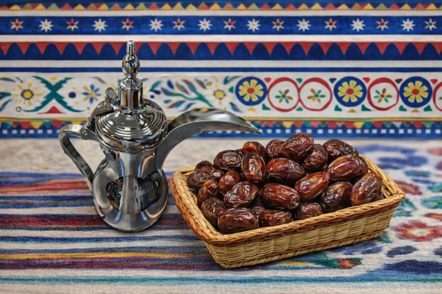 دله قهوه سعوديه مع تمر - صغير