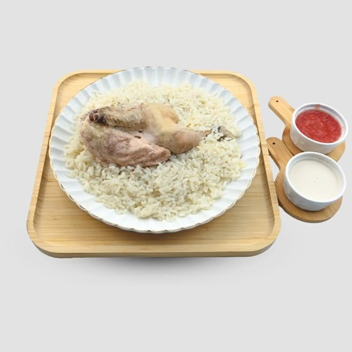 دجاج سليق - نص حبة دجاج