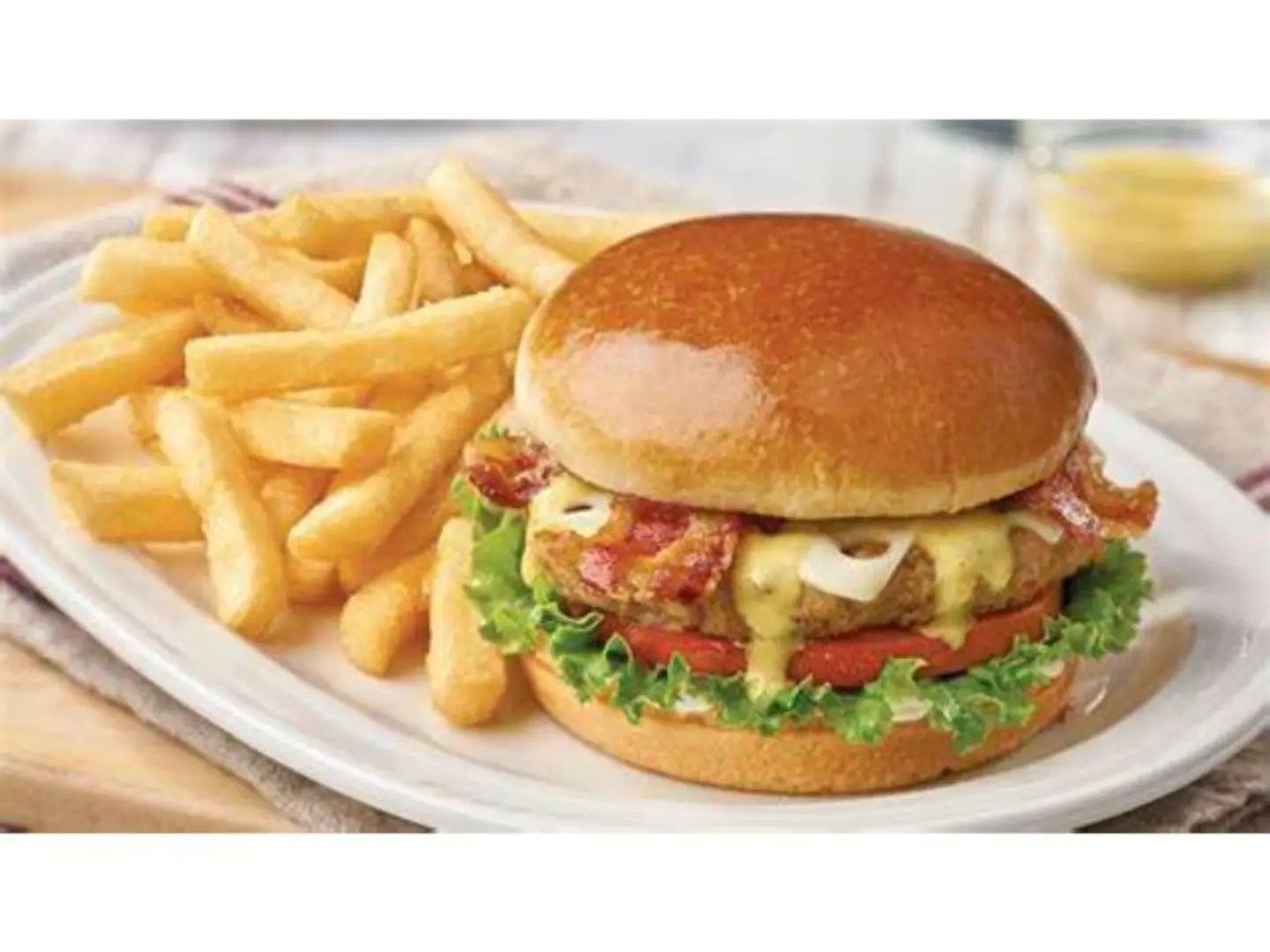 برجر قطع الدجاج - ساندوتش