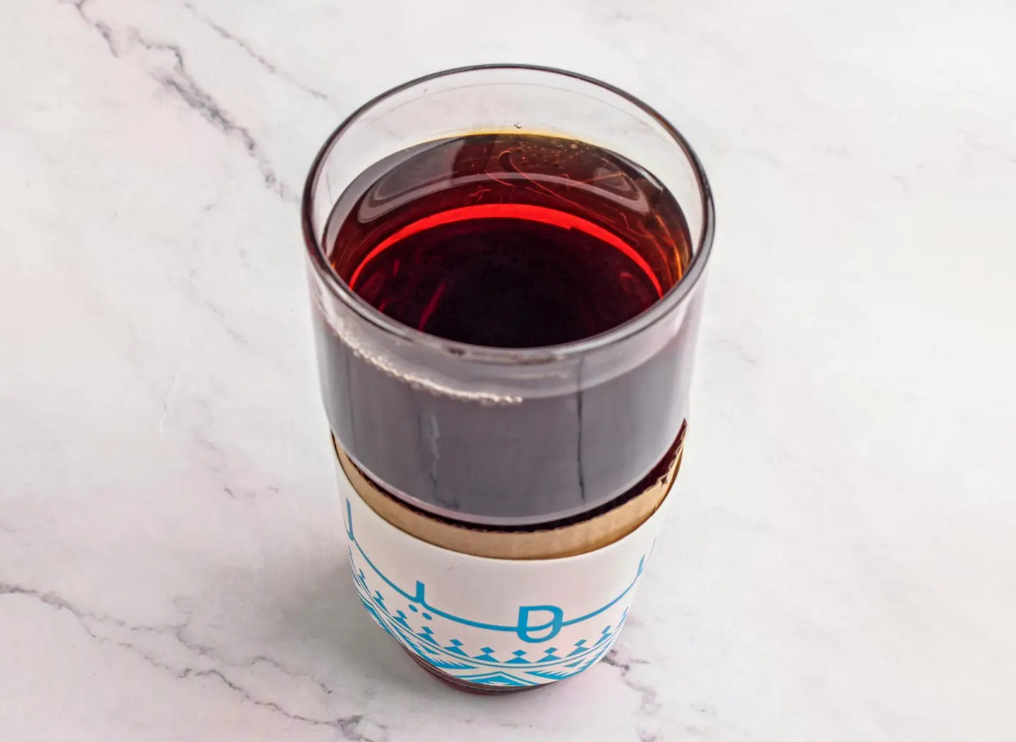 شاي - كوب زجاج