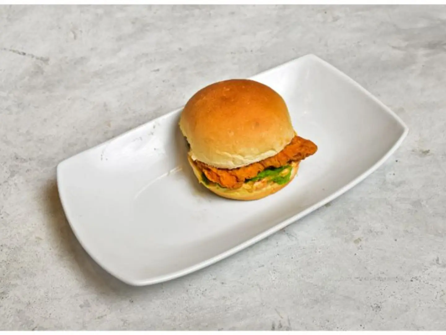 برجر دجاج مقلي - ساندوتش