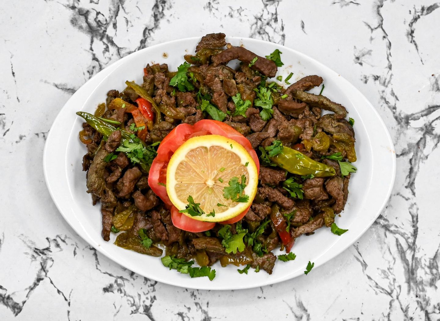 صحن كبدة - صغير