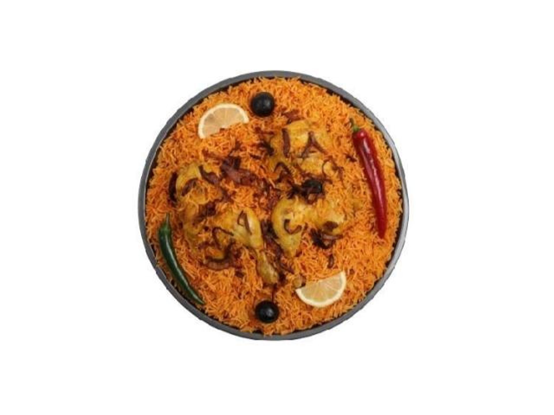 دجاج مضغوط - نص حبة دجاج