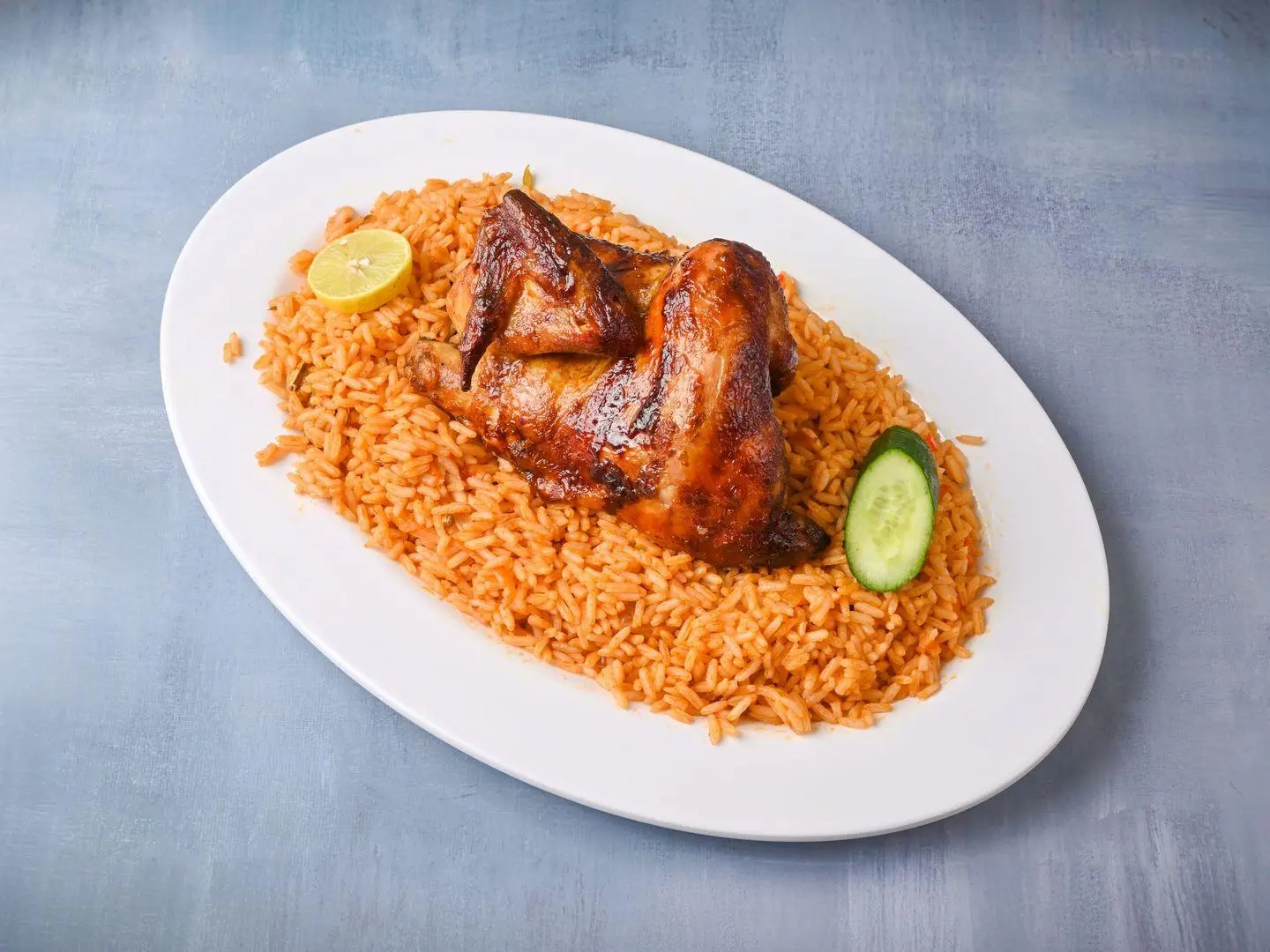 دجاج شواية - نص حبة دجاج