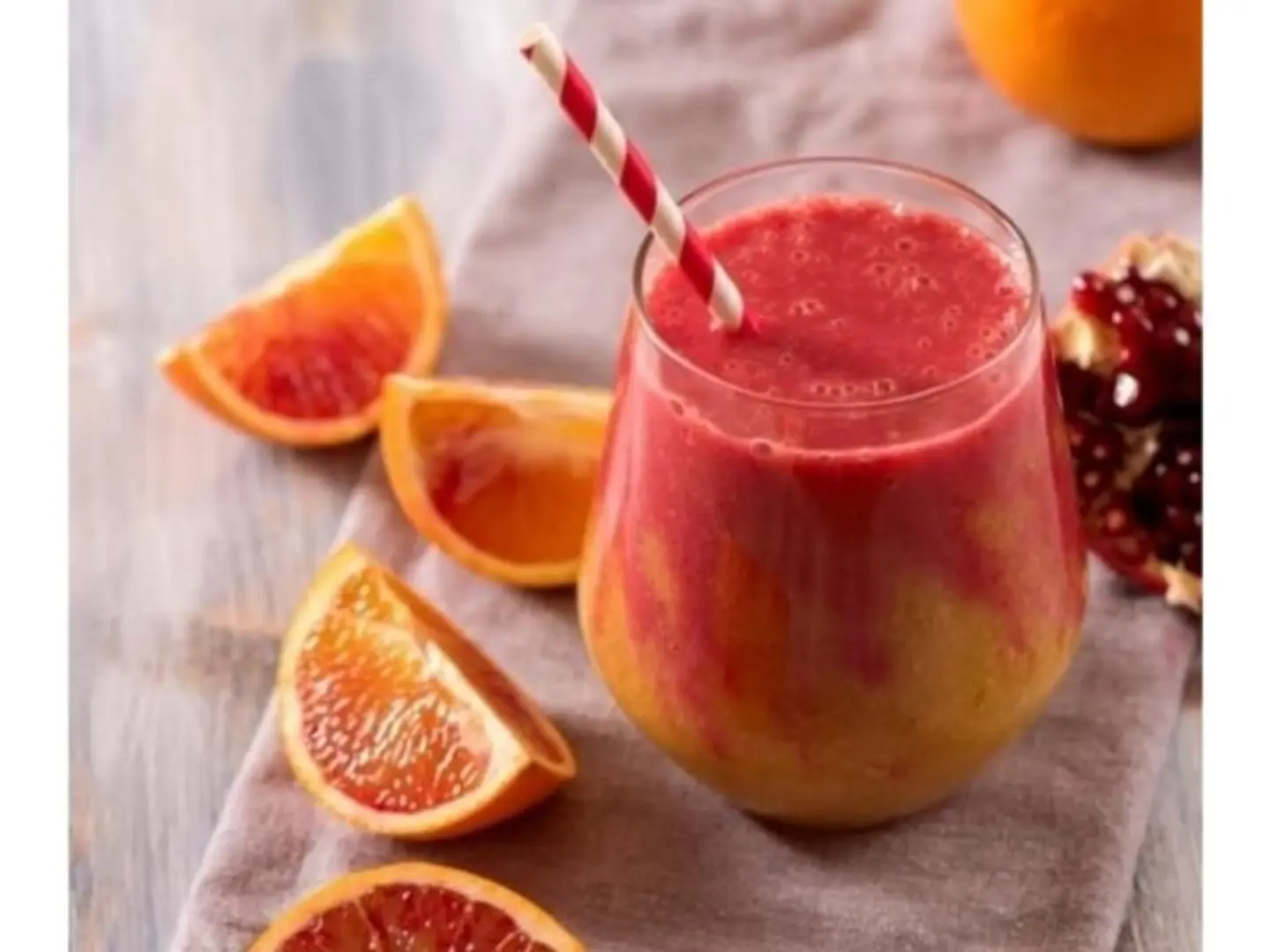 Orange With Pomegranate - Middle Cup