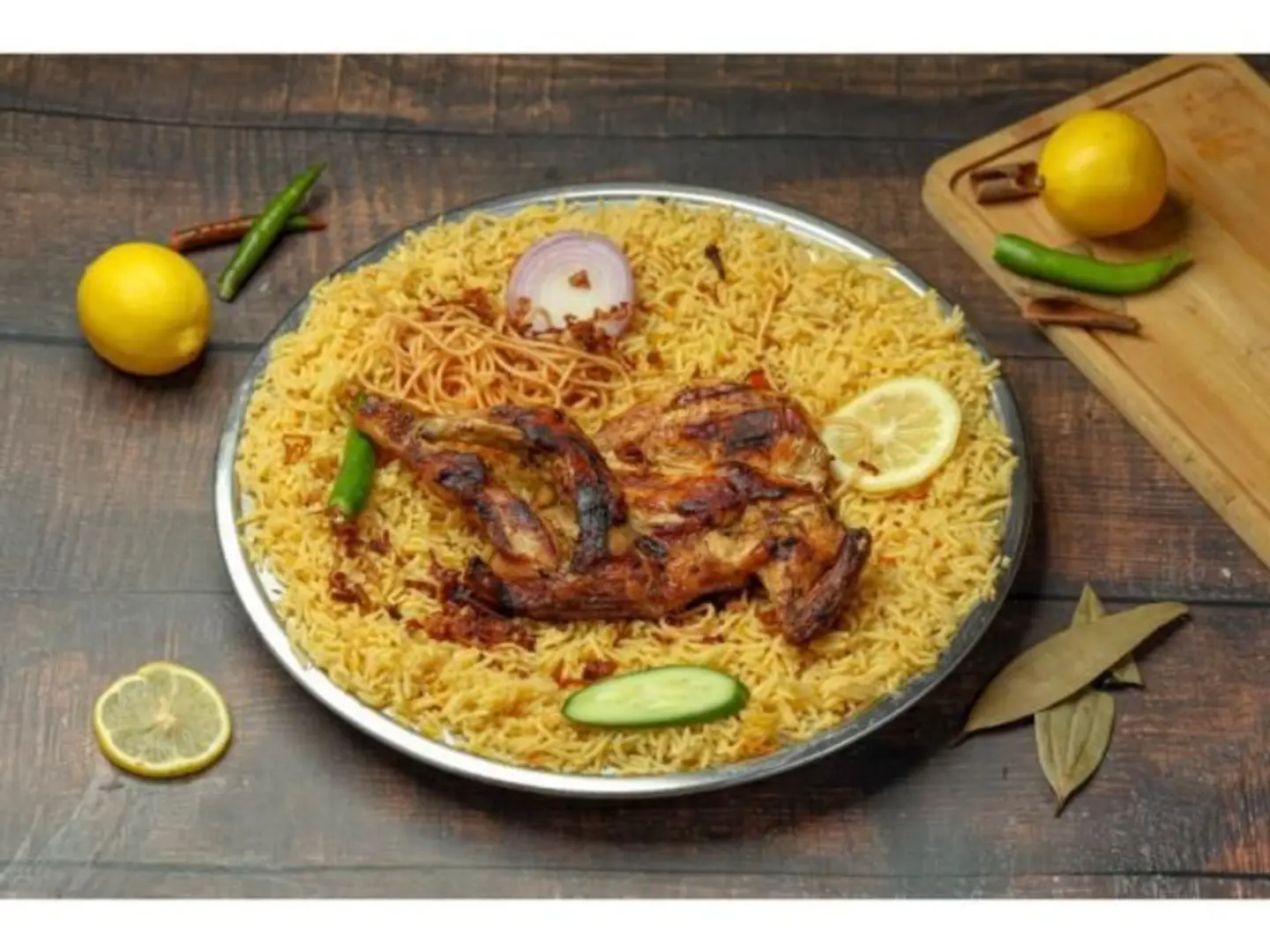 حبة على الفحم - دجاج سادة