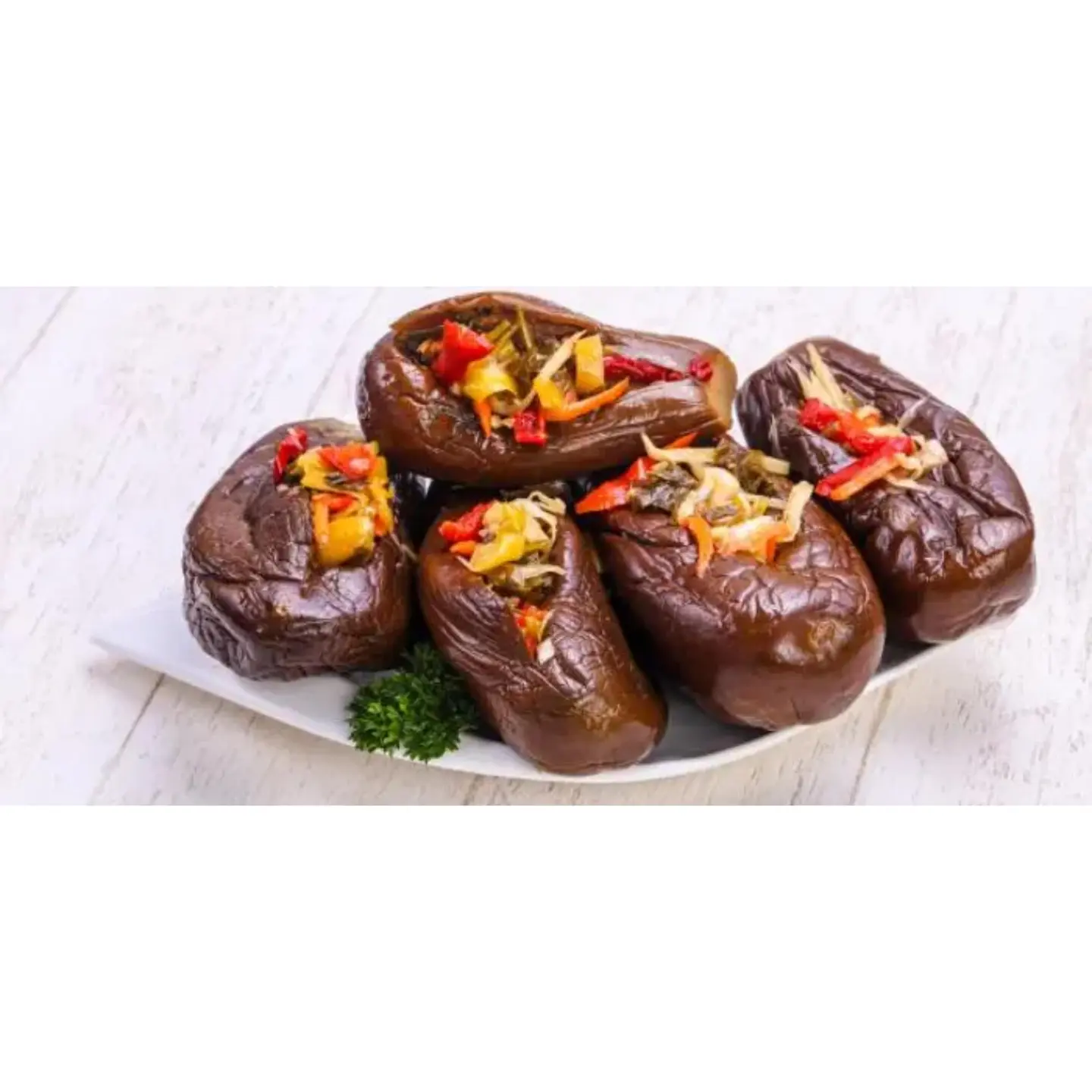 Pickled Eggplant Dish - Pickled Eggplant Dish Large