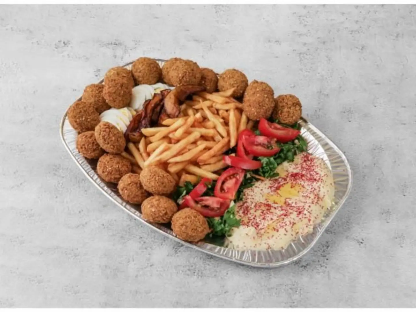 صحن فلافل - صغير