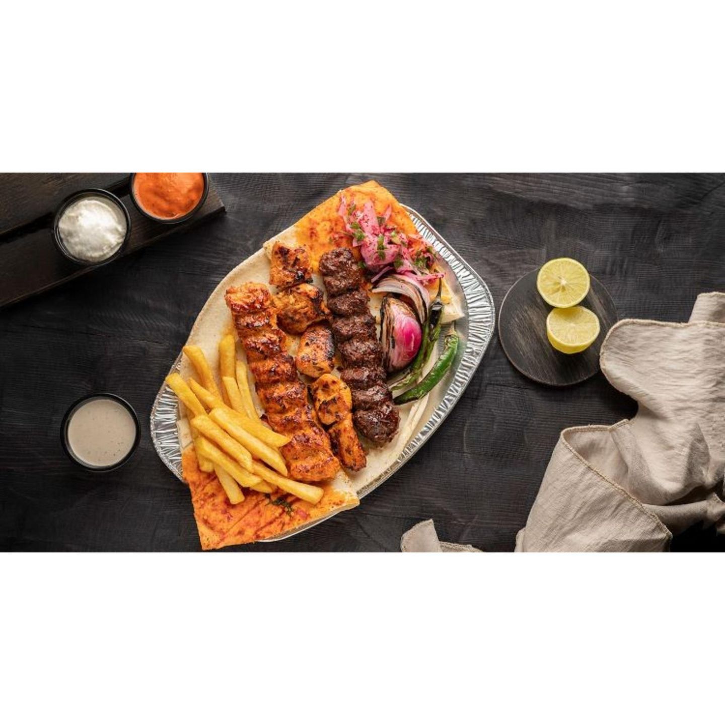 طبق مشويات مشكل - كبير