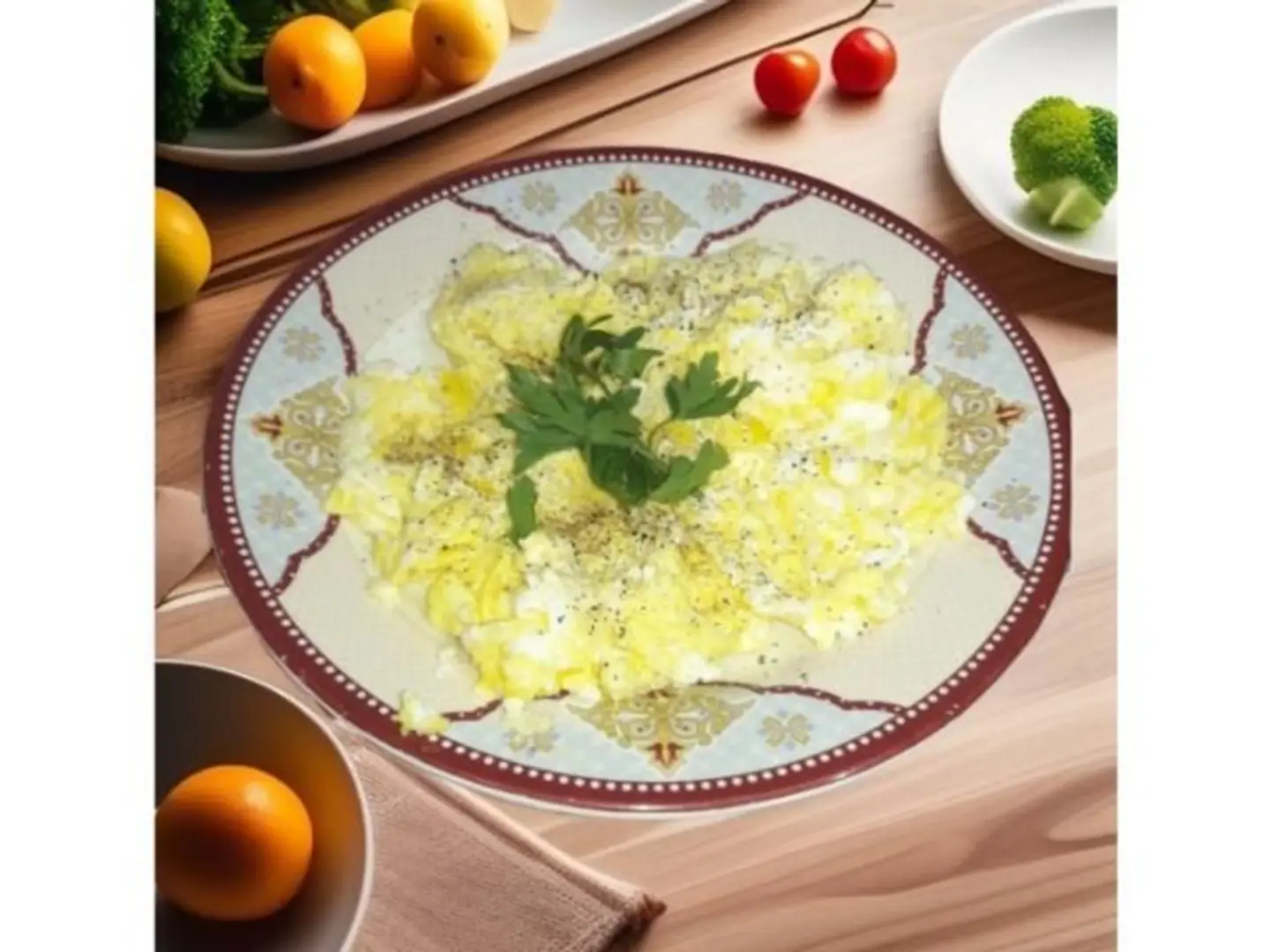 Fried Eggs With Cheese - Small