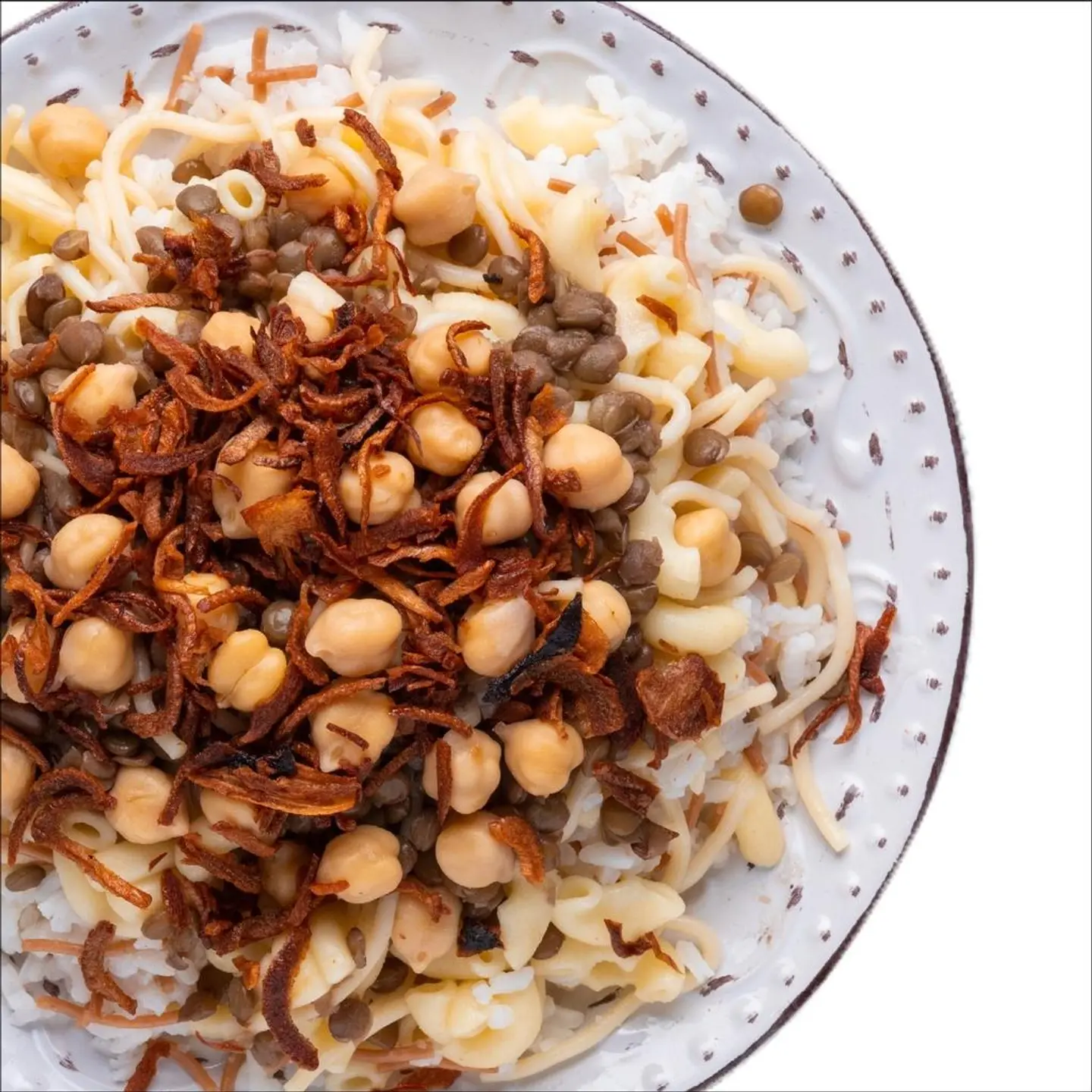 كشري دجاج - وسط