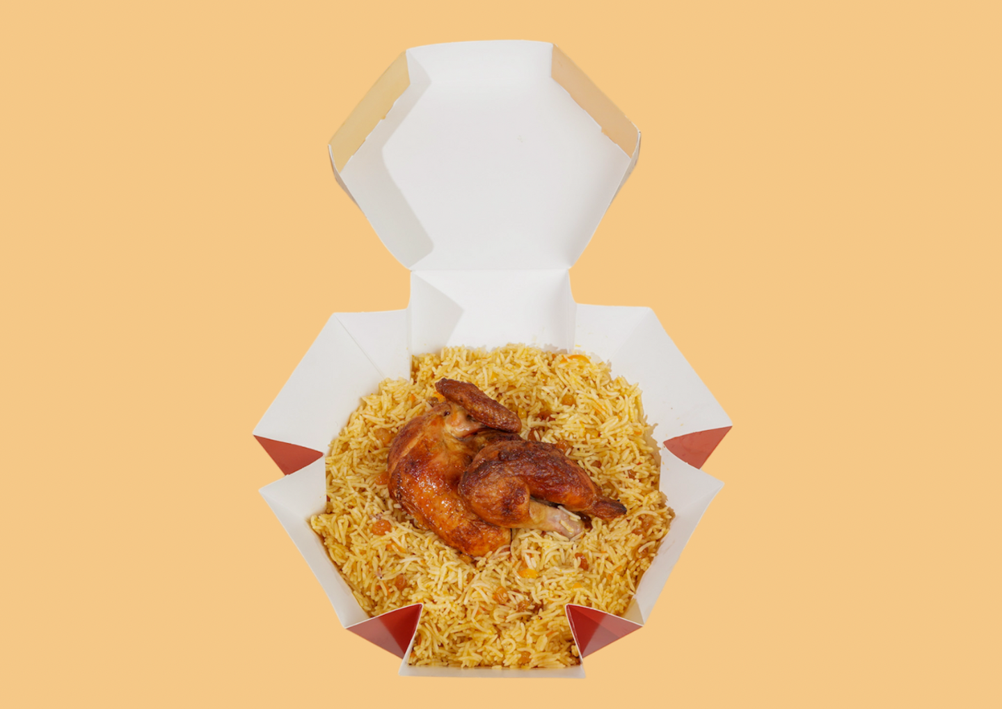 Bukhari Rice - Half A Chicken
