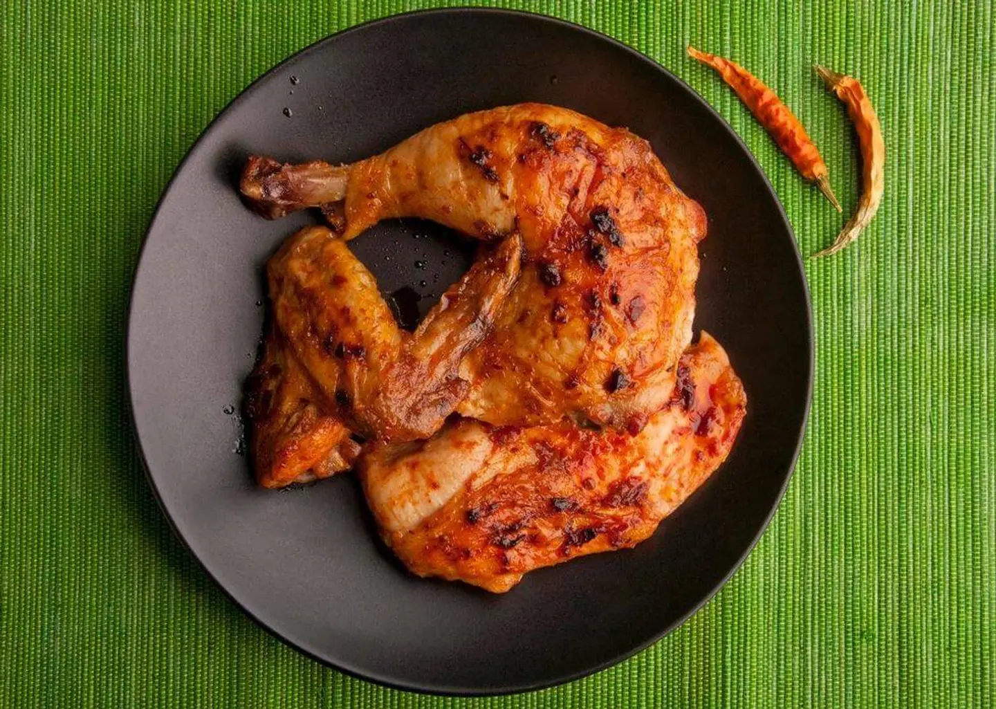 دجاج تندوري - نصف