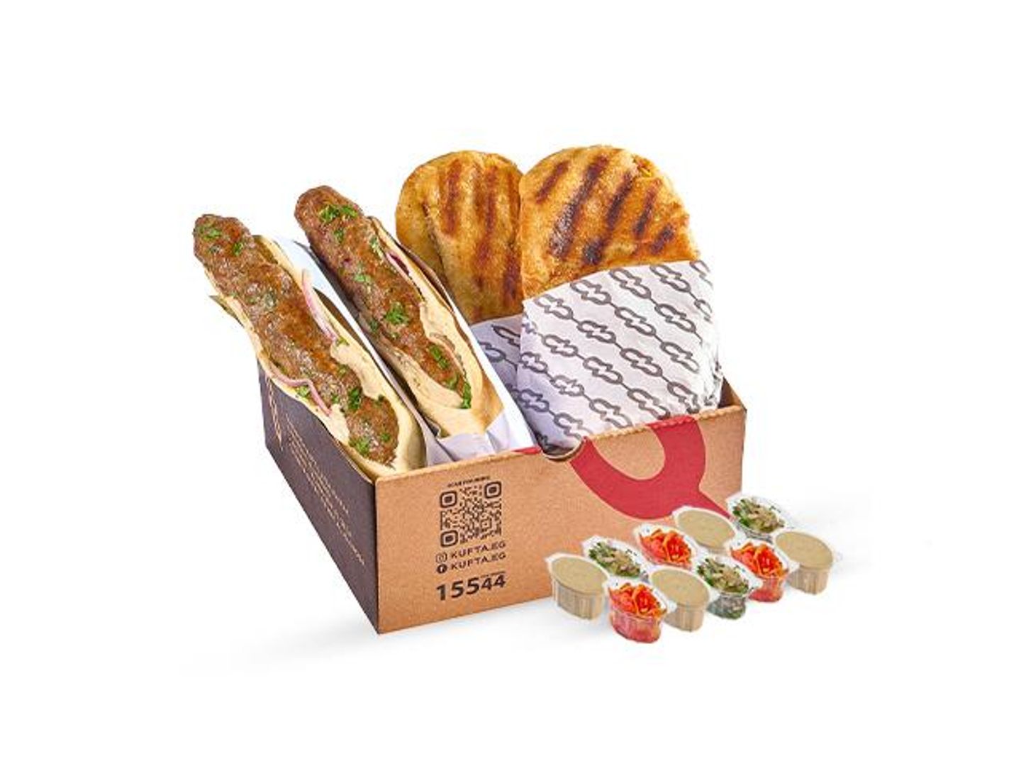 Box Of 4 Sandwiches - Kofta