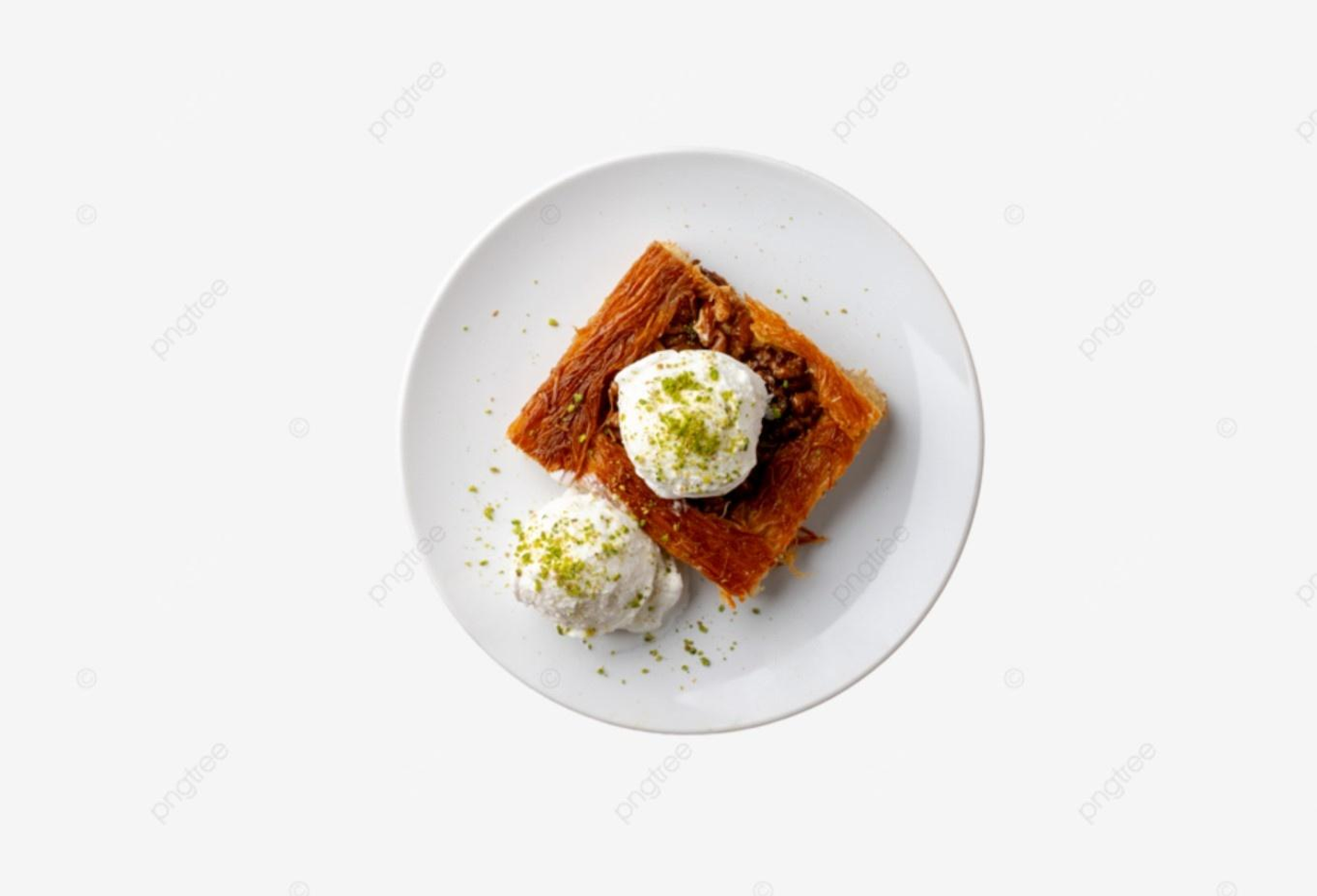 Ice Cream Kunafa - One Person