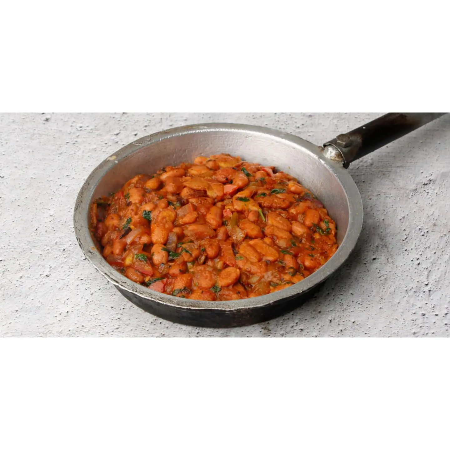 فاصوليا - مع بيض