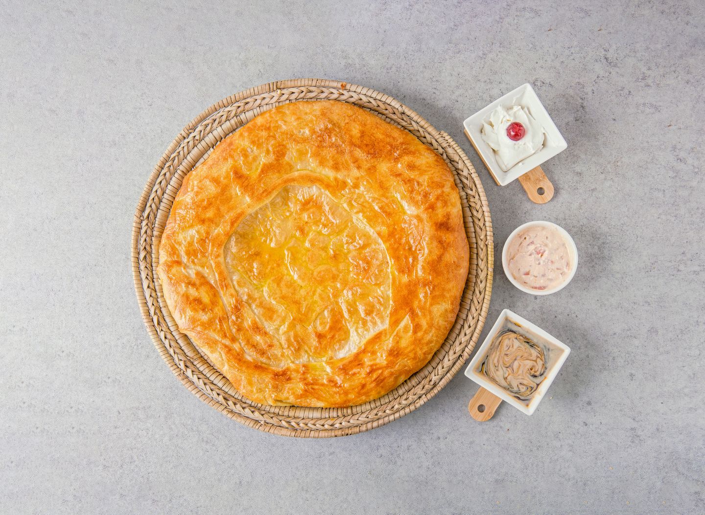 Plain Mshaltat With Honey - Medium