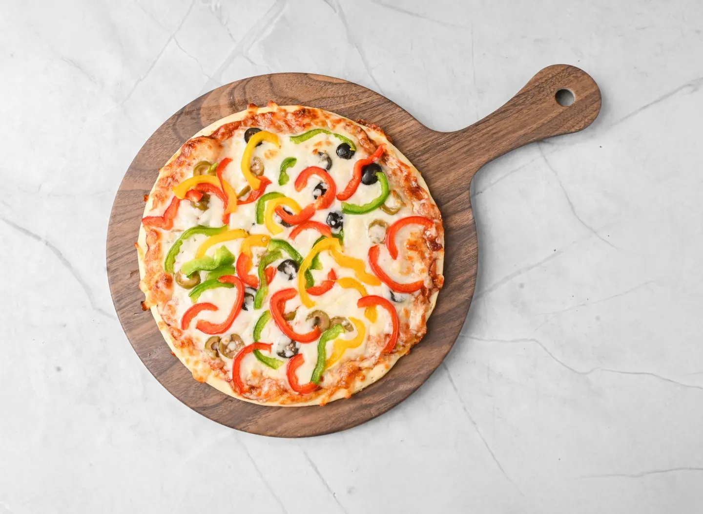 بيتزا خضار - صغير