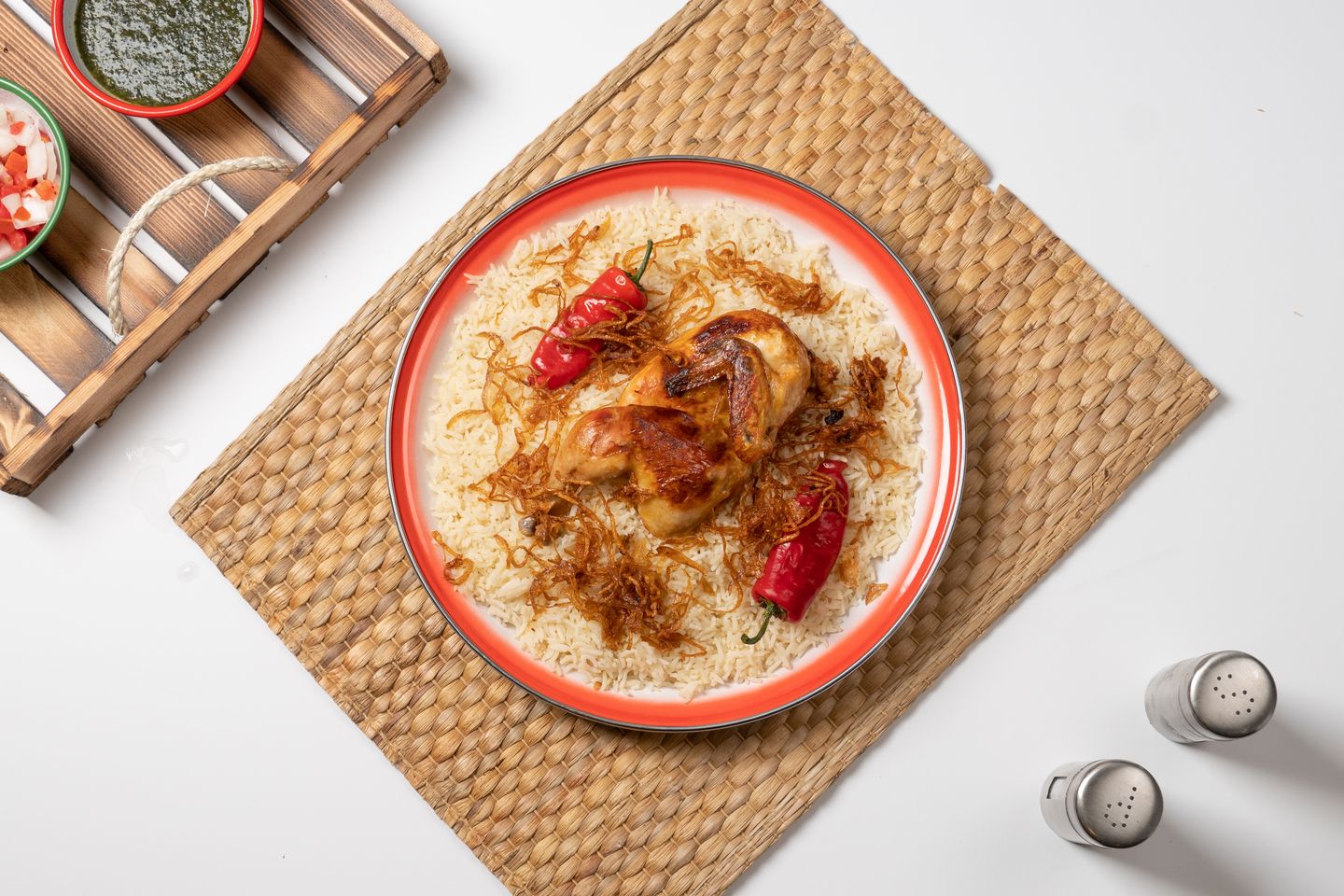 شعبي نورة مع دجاج - نص حبة دجاج