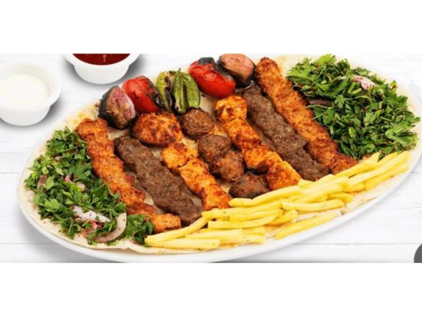 صحن كباب مشكل - صغير